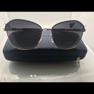 Cole Haan Women’s Sunglasses CH7072 Navy Blue.